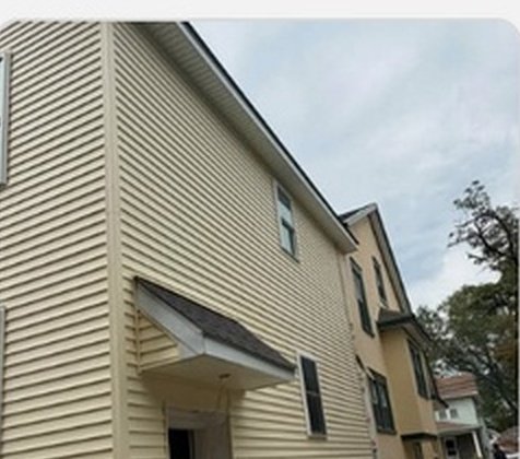 Porch Roof Overhang & Full Exterior Siding