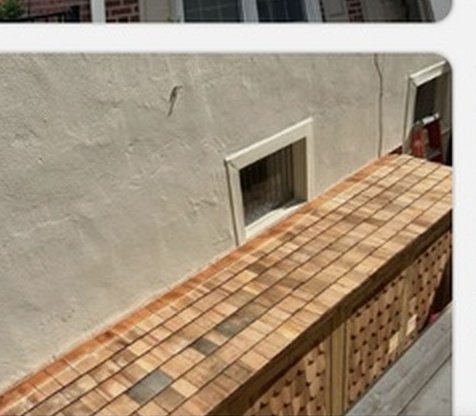 Parapet Wall, Brick Coping & Roof Waterproofing