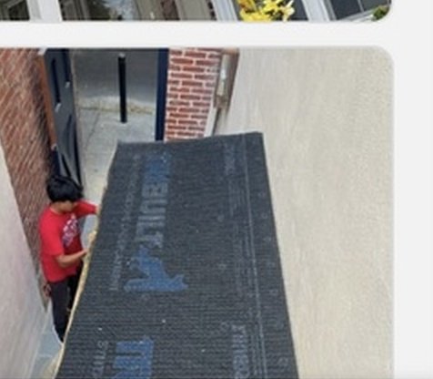 Commercial Grade Underlayment Installation in Progress